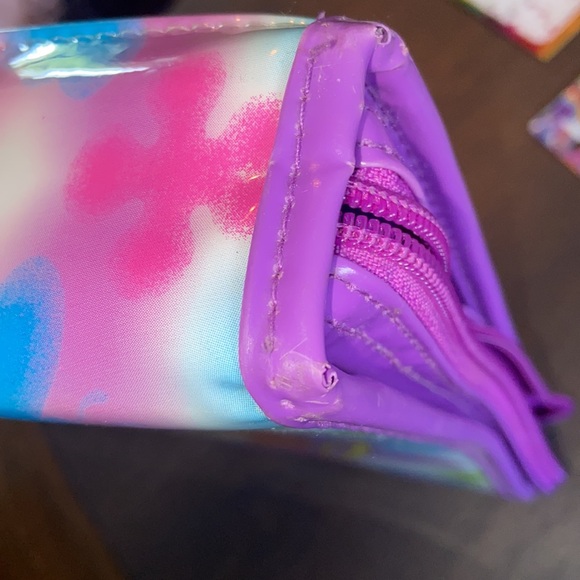 Vintage Lisa Frank Sparkly 3-Ring Binder Angel Girl Cat Rare - Picture 8 of 14